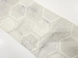 アンティーク　松亀甲模様織り出し袋帯（材料）